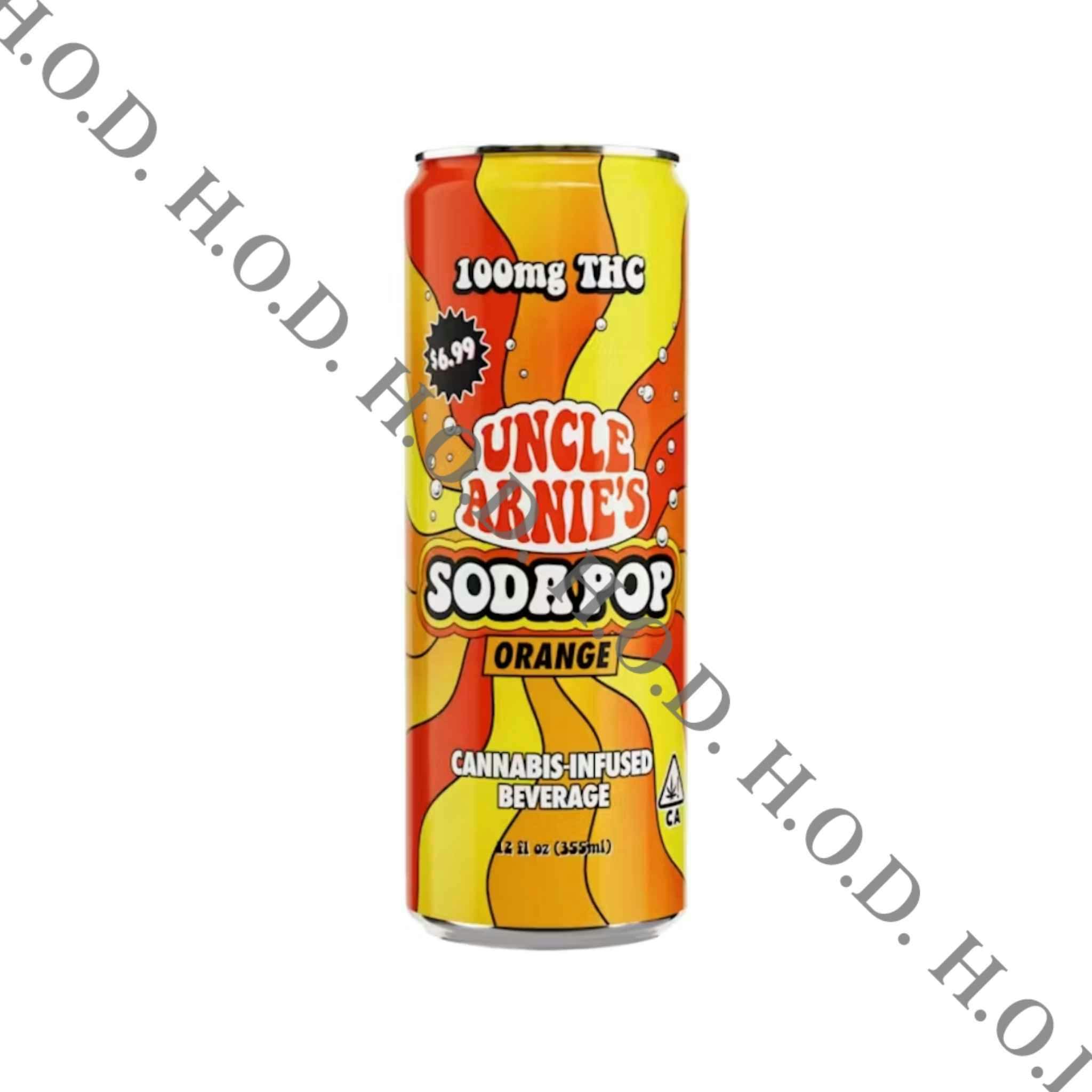 Uncle Arnies Orange Soda Pop