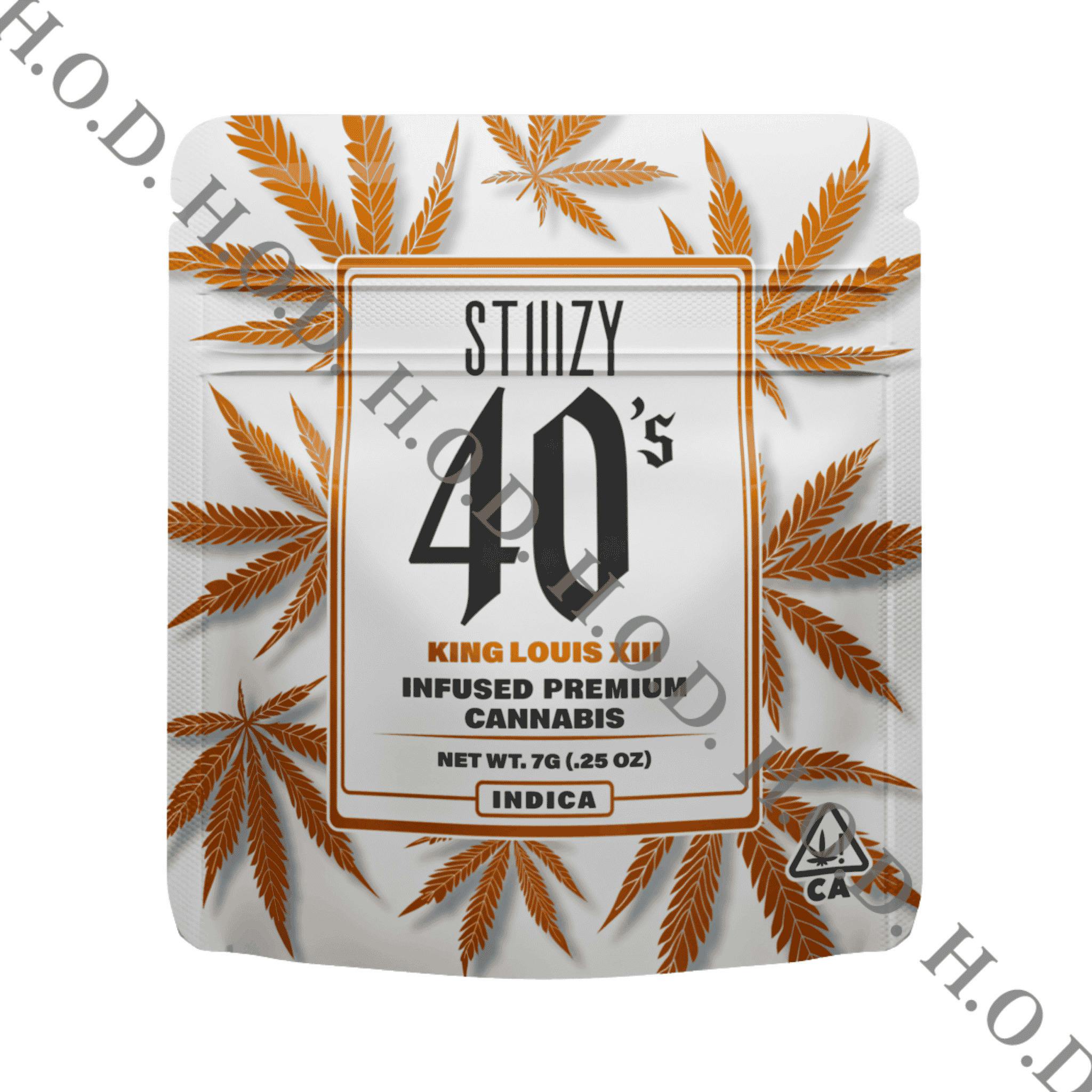 Stiiizy 40's King Louis XIII THCA Infused Flower