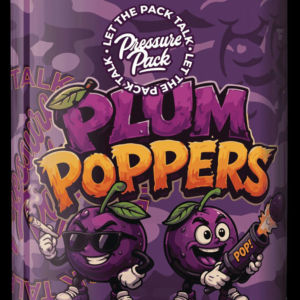 Pressure Pack Plum Poppers