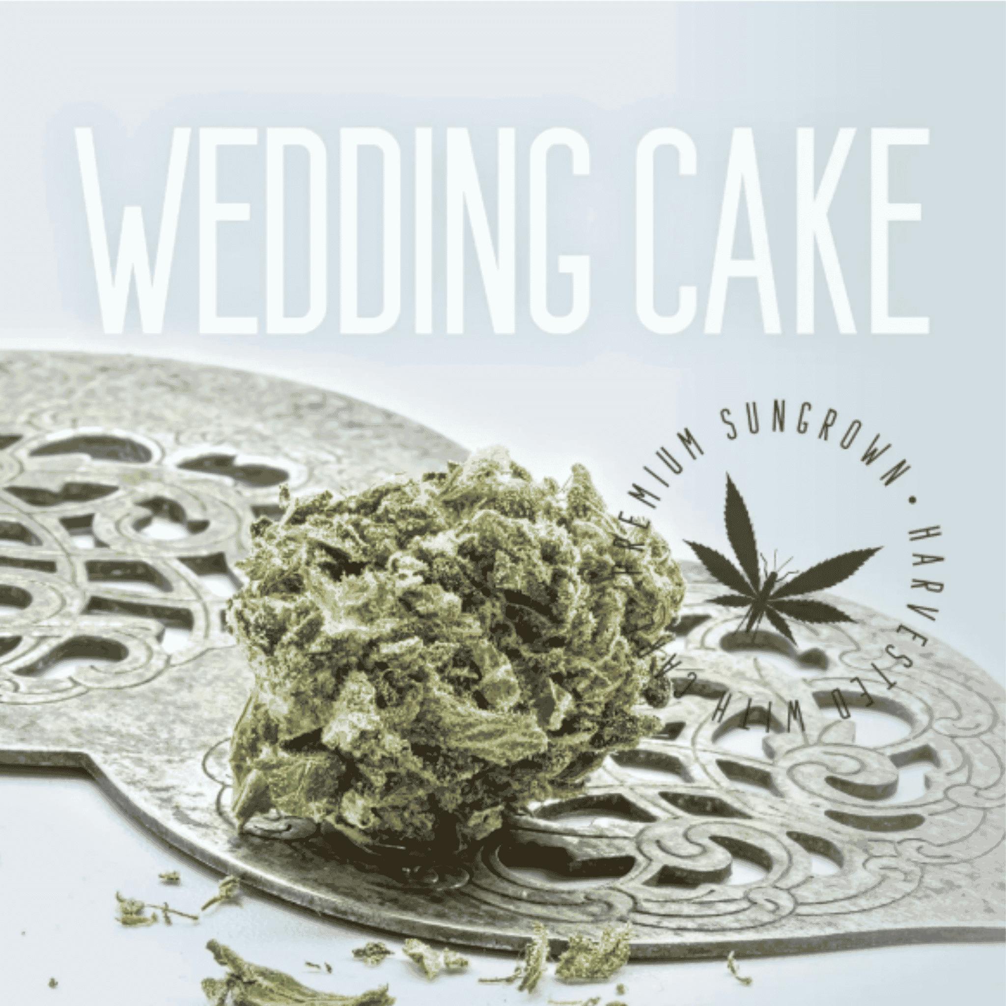 Grasshopper Farms Wedding Cake