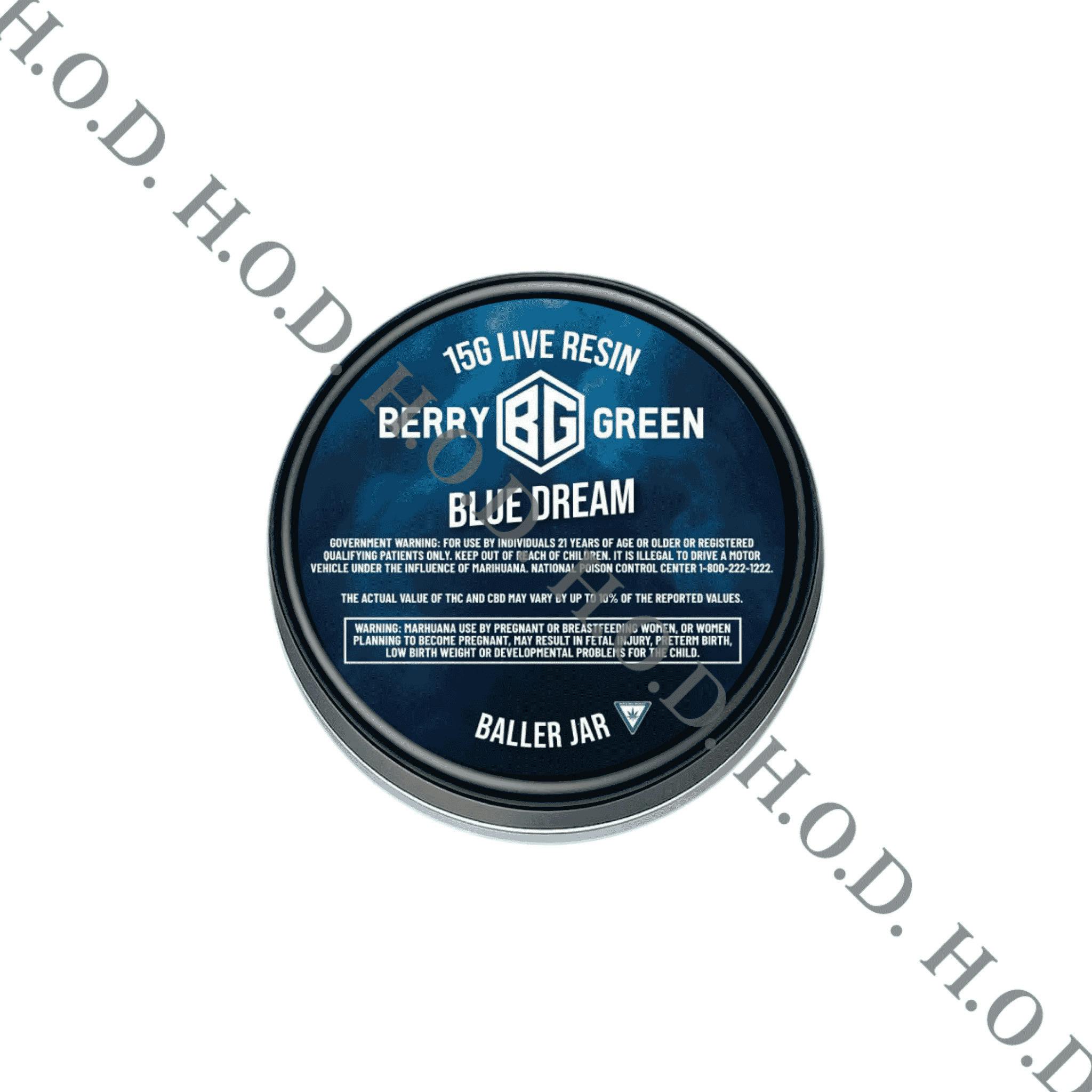 Berry Green Blue Dream Live Resin
