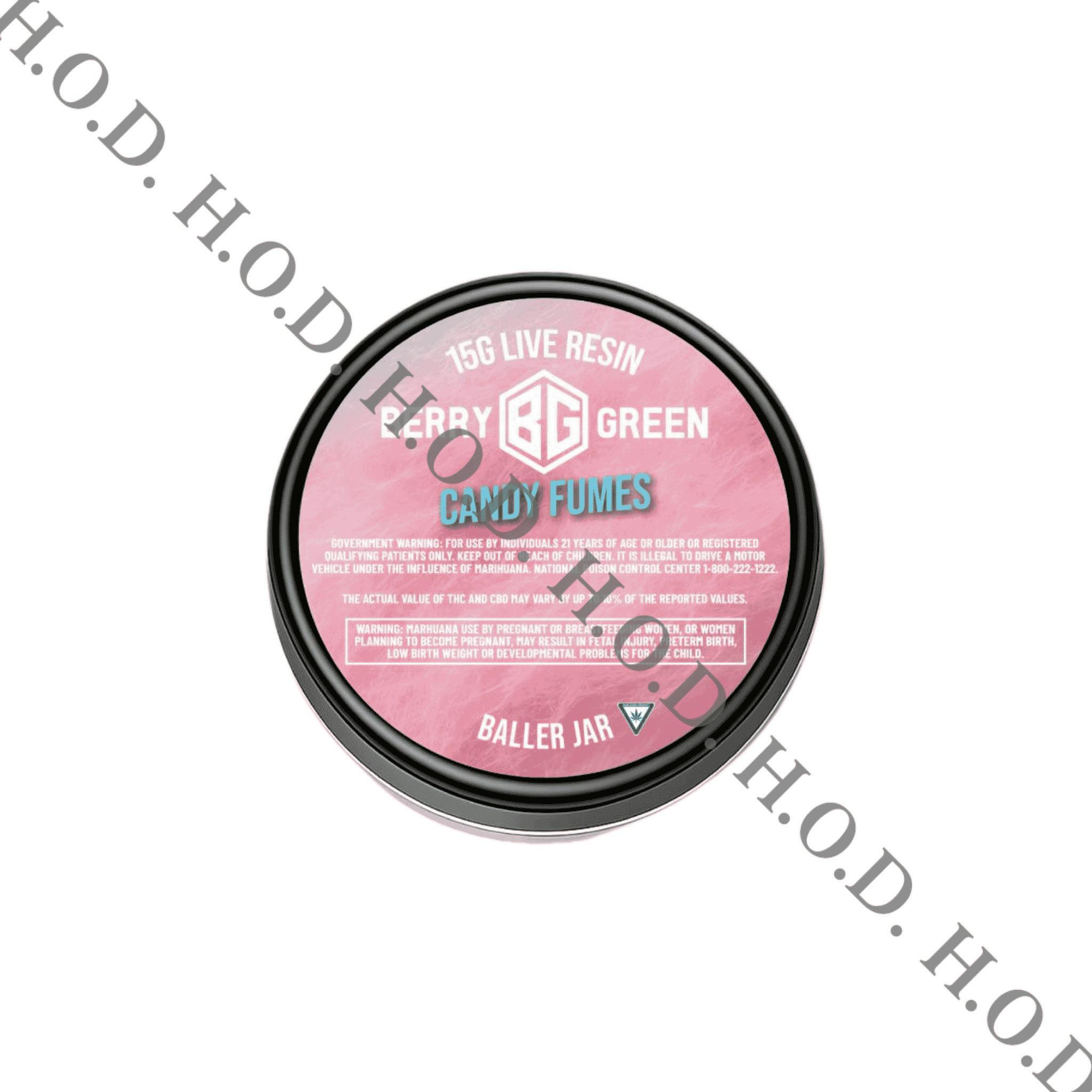 Berry Green Candy Fumes Live Resin