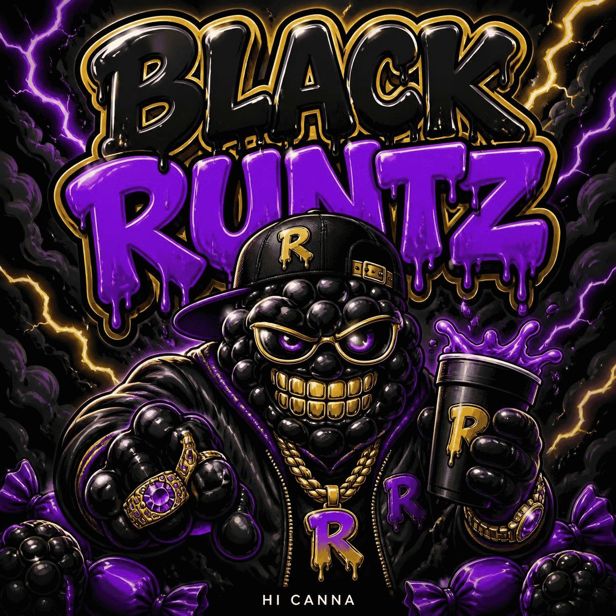 Hi Cannabis Black Runtz