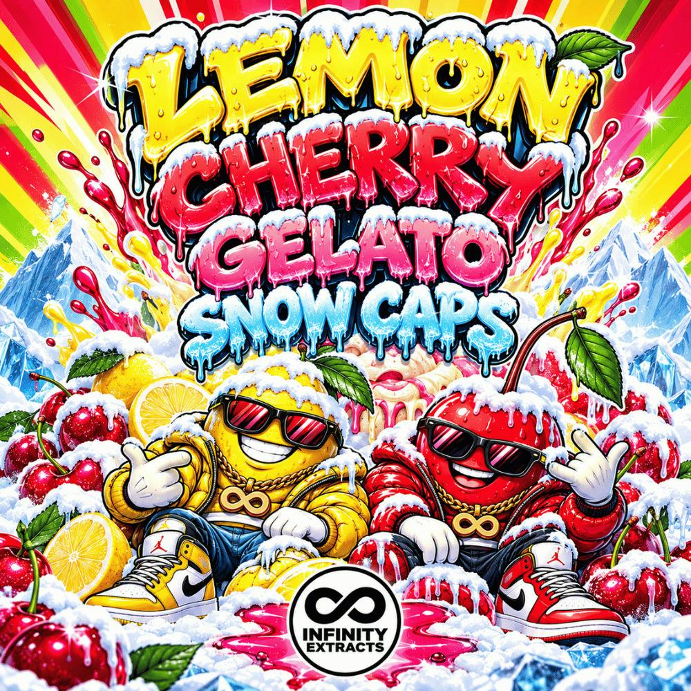 Infinity Extracts Lemon Cherry Gelato Snow Caps