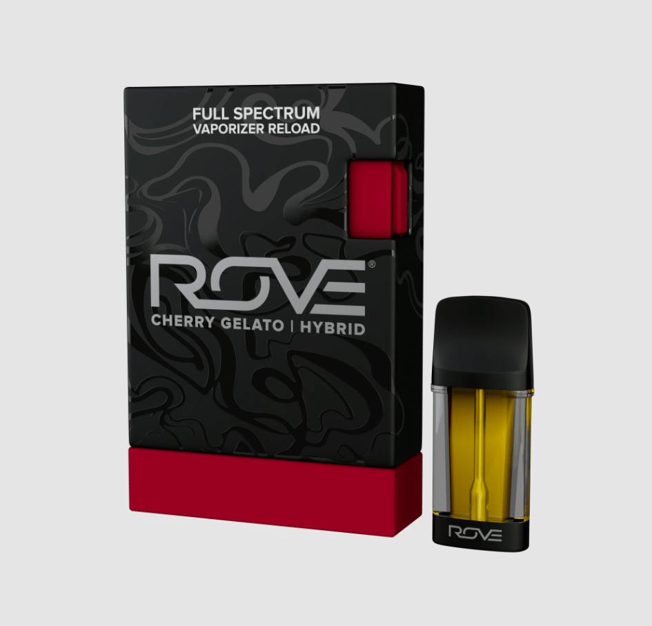 Cherry Gelato | Melted Diamond Live Resin Vaporizer | 1.0g (Reload) by Rove