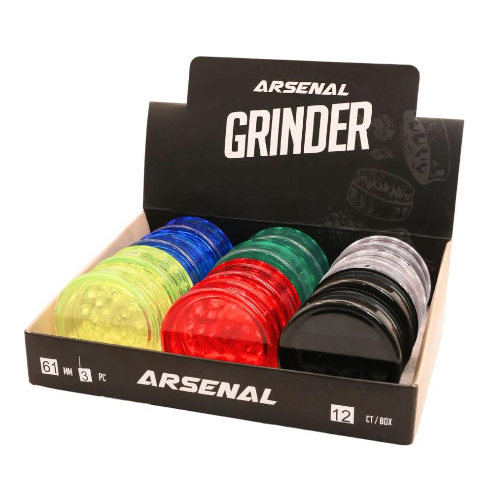 Arsenal 3-Pc Acrylic Grinder