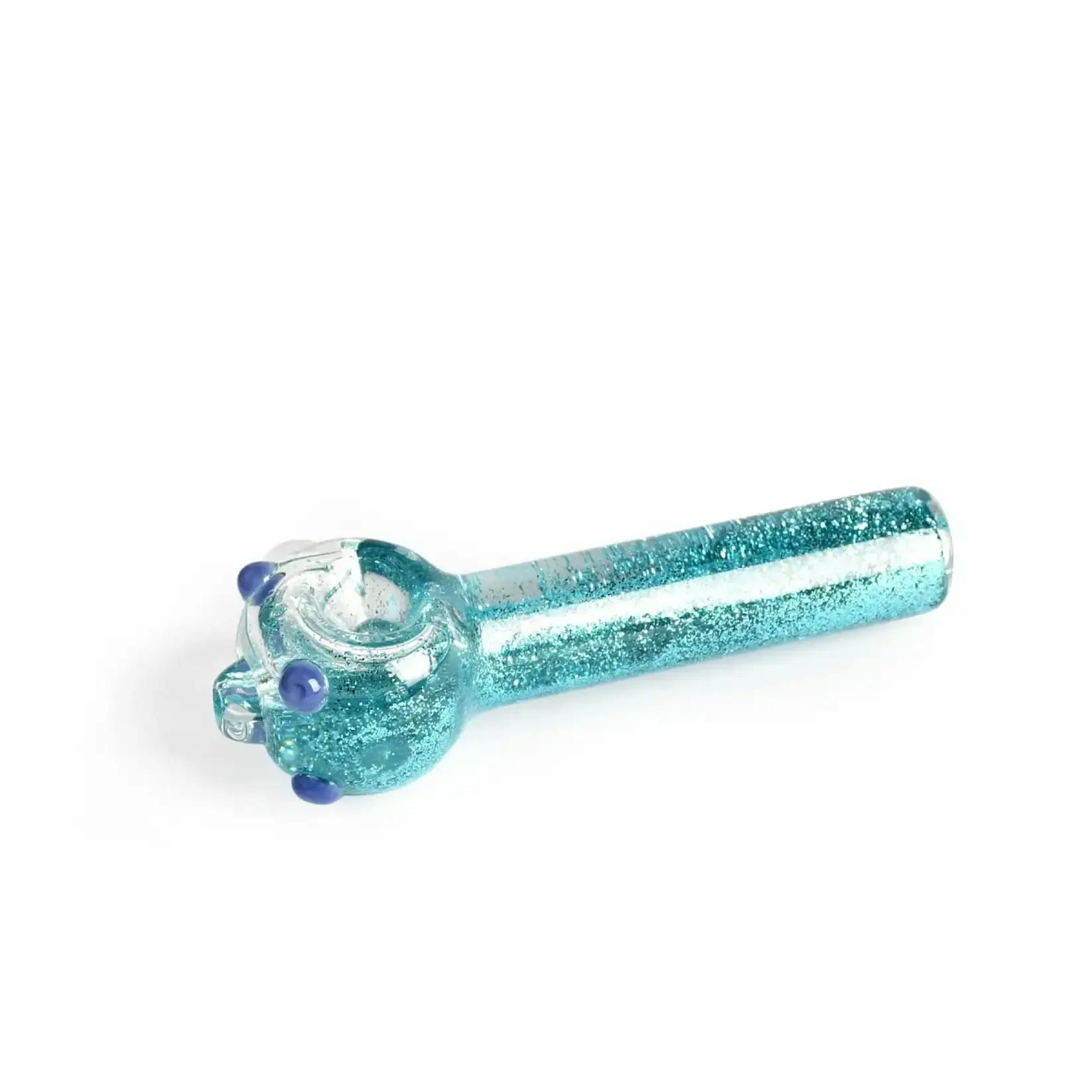 4.5" Sparkle Liquid Hand Pipe | Various Colours