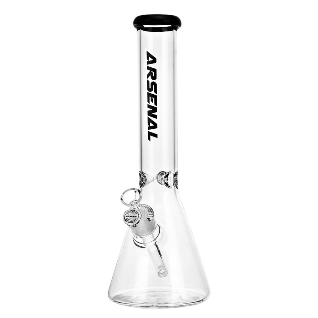 16" Arsenal Coloured Rim Beaker Bong
