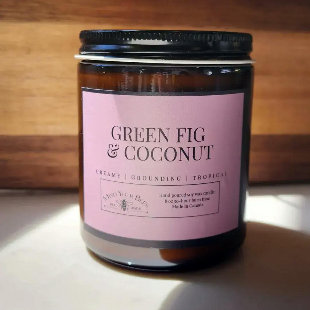 Green Fig & Coconut Candle