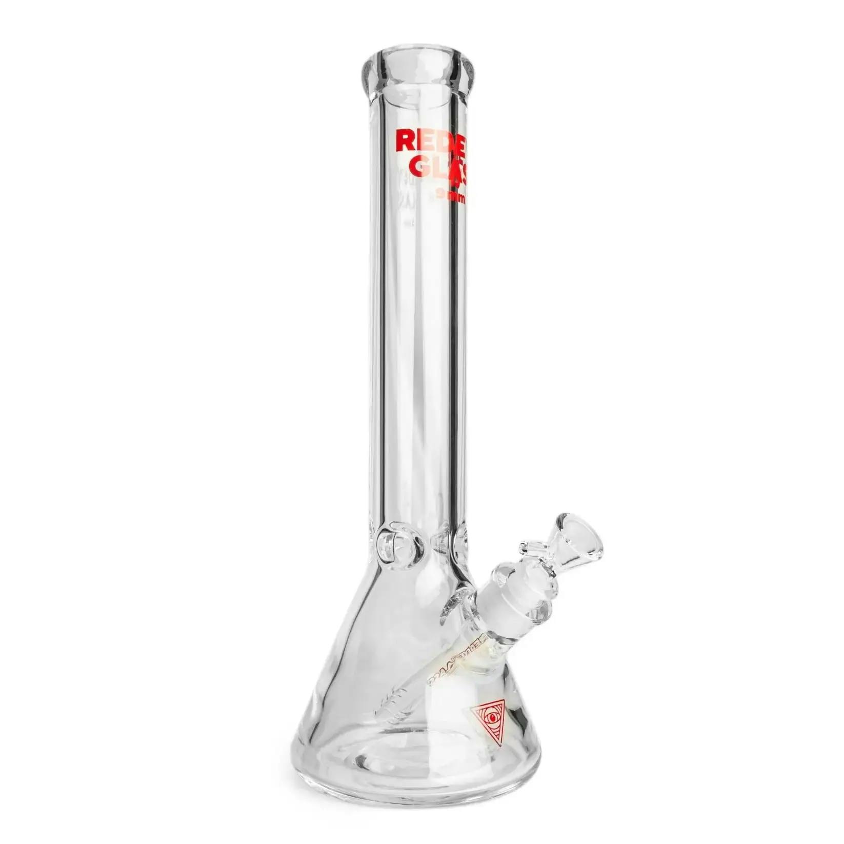 Red Eye Glass 15" 9mm Thick Beaker Bong