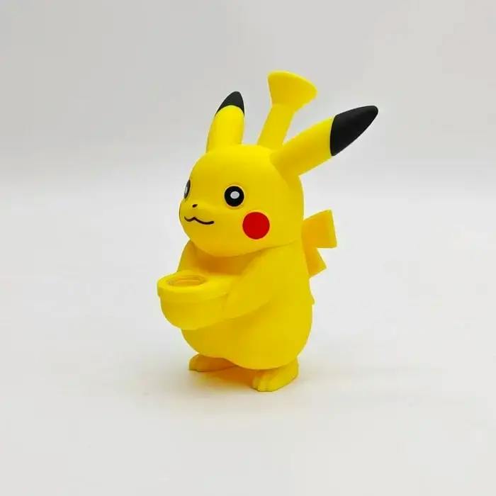 6" Pikachu Silicone Bong