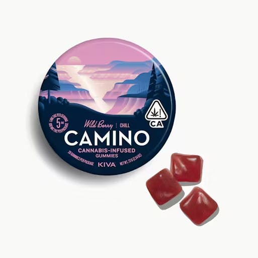 Kiva Camino Gummies Wild Berry