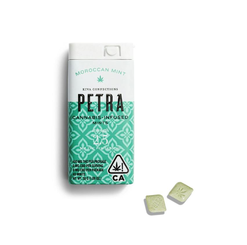Moroccan Mint Mints | 100mg | 40ct | 2.5mg/ea