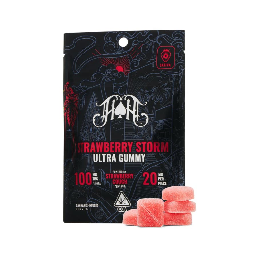 Heavy Hitters Gummies Strawberry Storm