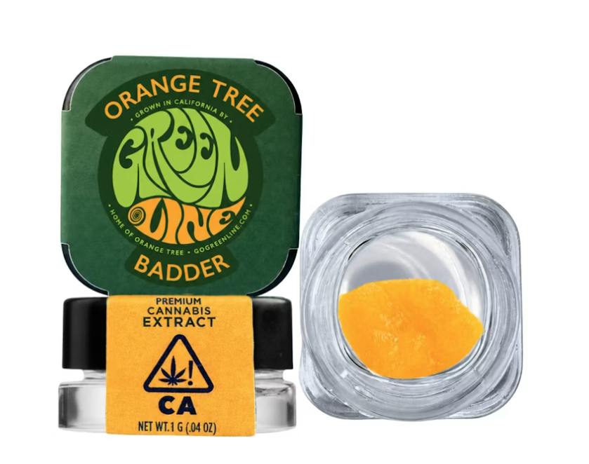 Green Line Badder 1g Orange Tree