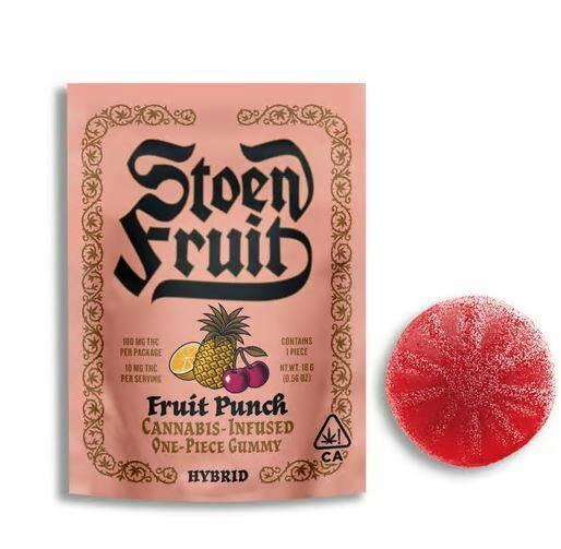 StoenFruit Single Gummy Fruit Punch