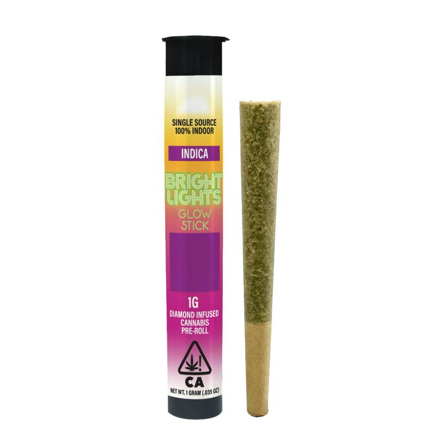 Bright Lights Infused Preroll 1g White Lightning