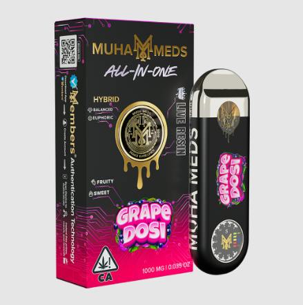Grape Dosi | Live Resin Disposable | 1g