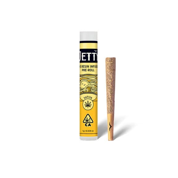 Super Silver Haze x Lemon Thai: Live Resin Infused Preroll - 1g