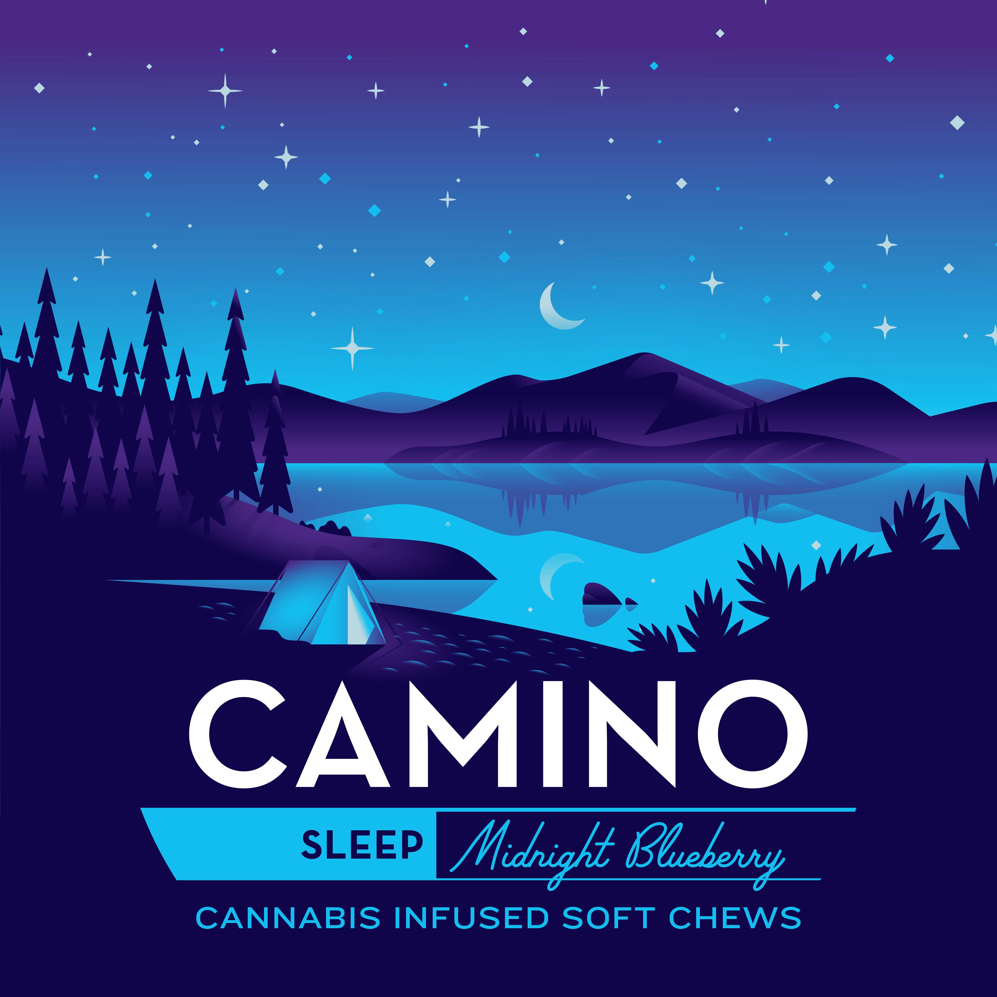 Camino Midnight Blueberry 5:1 THC:CBN Soft Chews