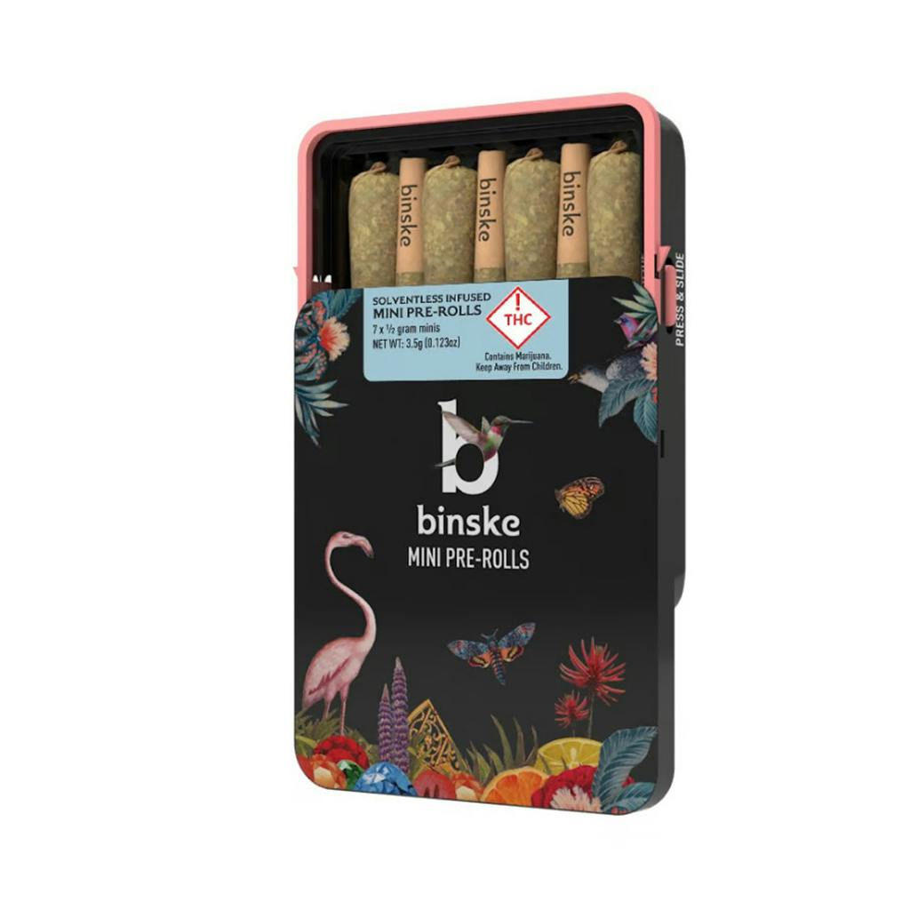 Secret Sauce-(H)-Infused Preroll 7pk-3.5g-Binske cannabis product