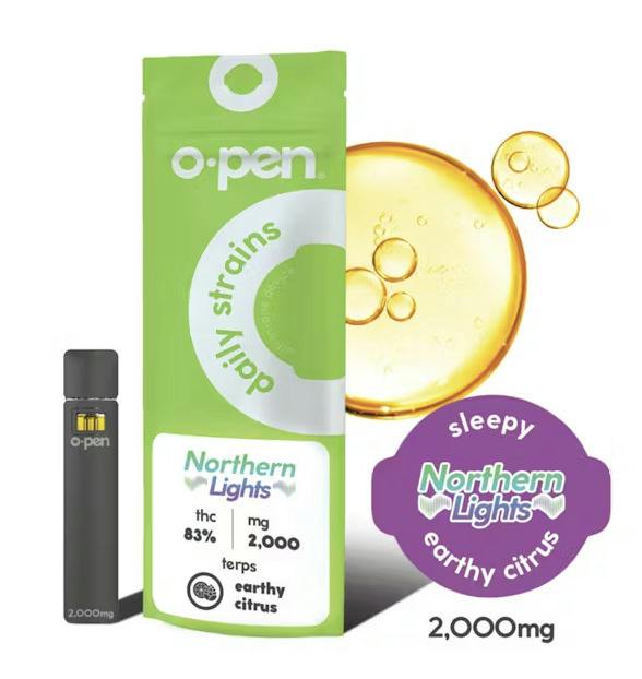 Sleepy Northern Lights-(I)-Disposable-2000mg-O.Pen cannabis product