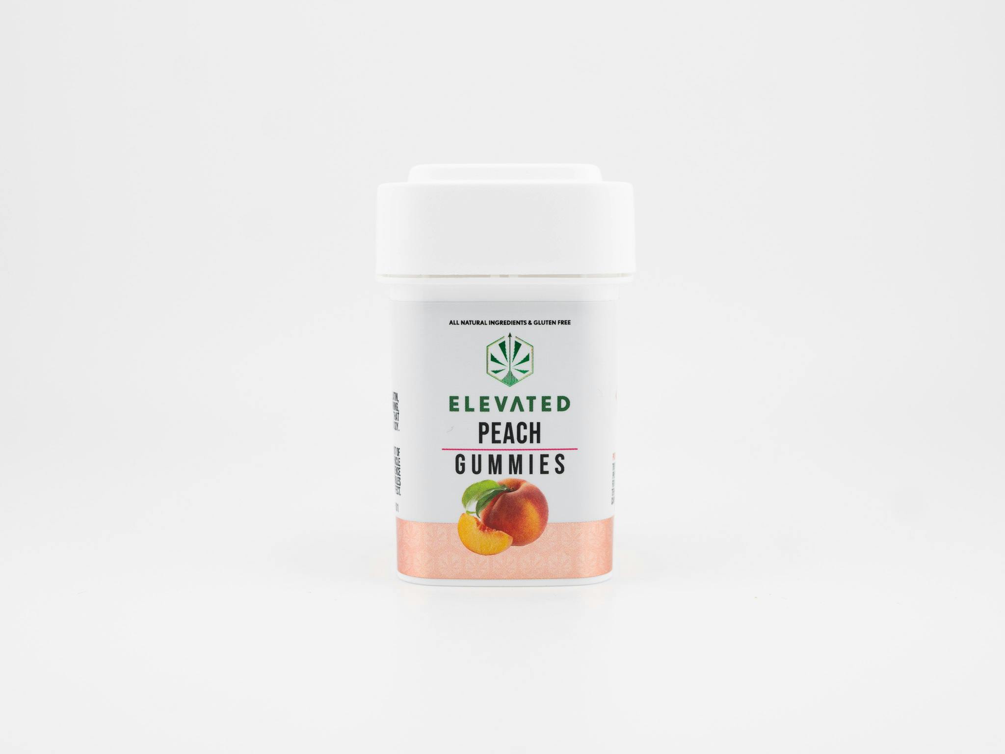 Elevated Peach (H) 500mg Gummies MED ONLY