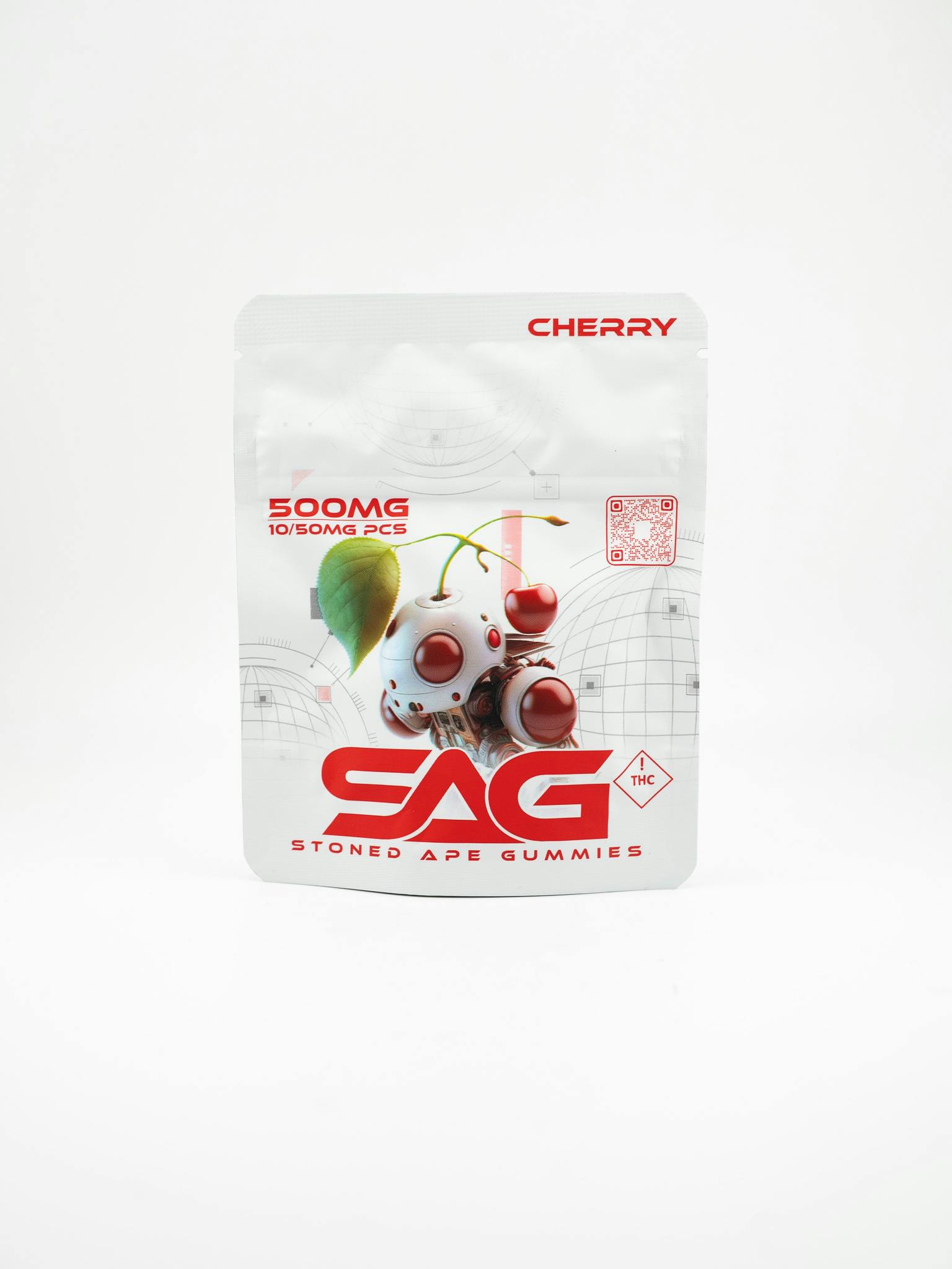 SACC Cherry (H) 500mg Gummies (MED ONLY)