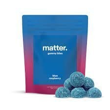 matter. 1:1 (THC:CBC) Blue Raspberry Gummies 10pk 100mg