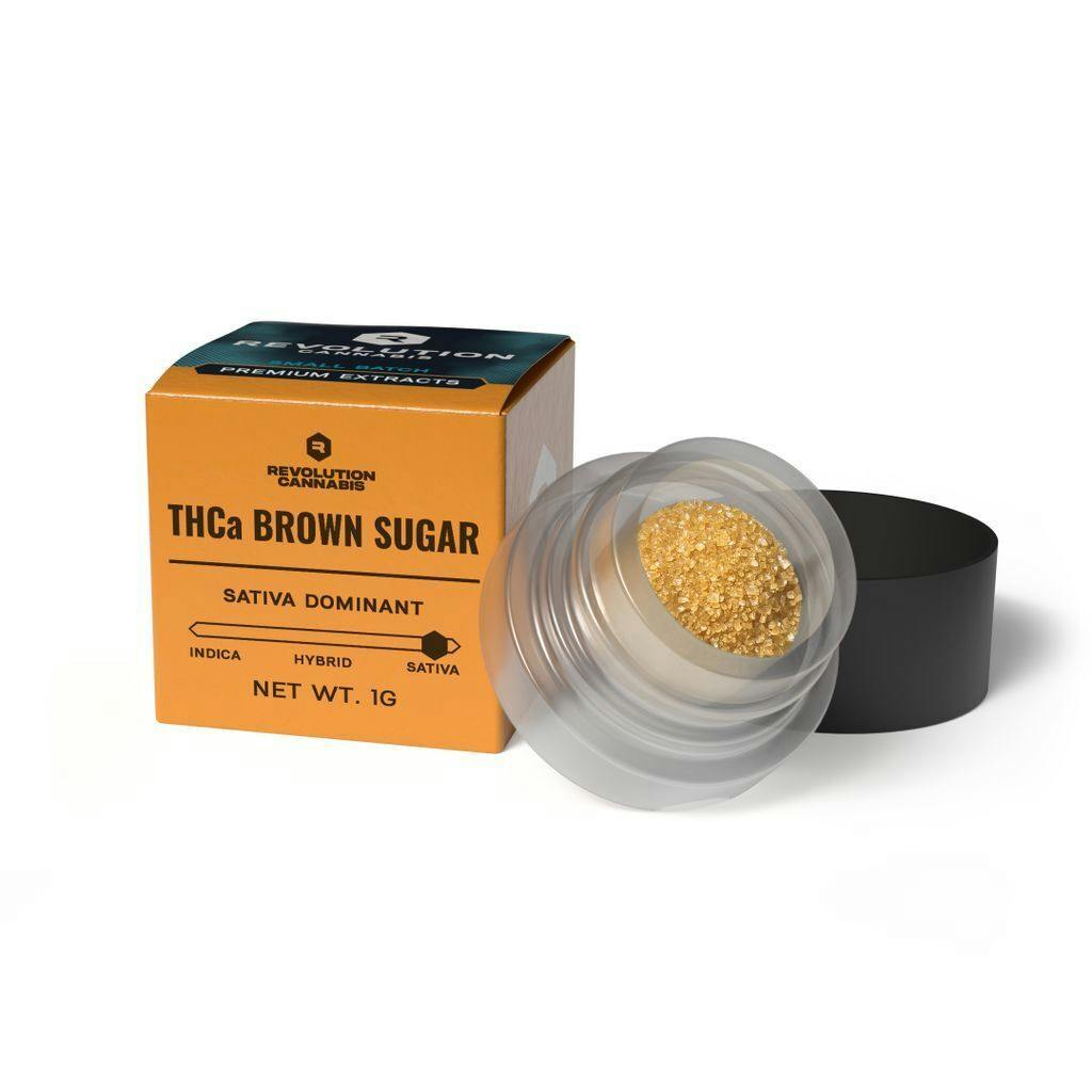 Revolution Cannabis Yuzu Sour THCa Brown Sugar 1g at Revolution Dispensary - Normal