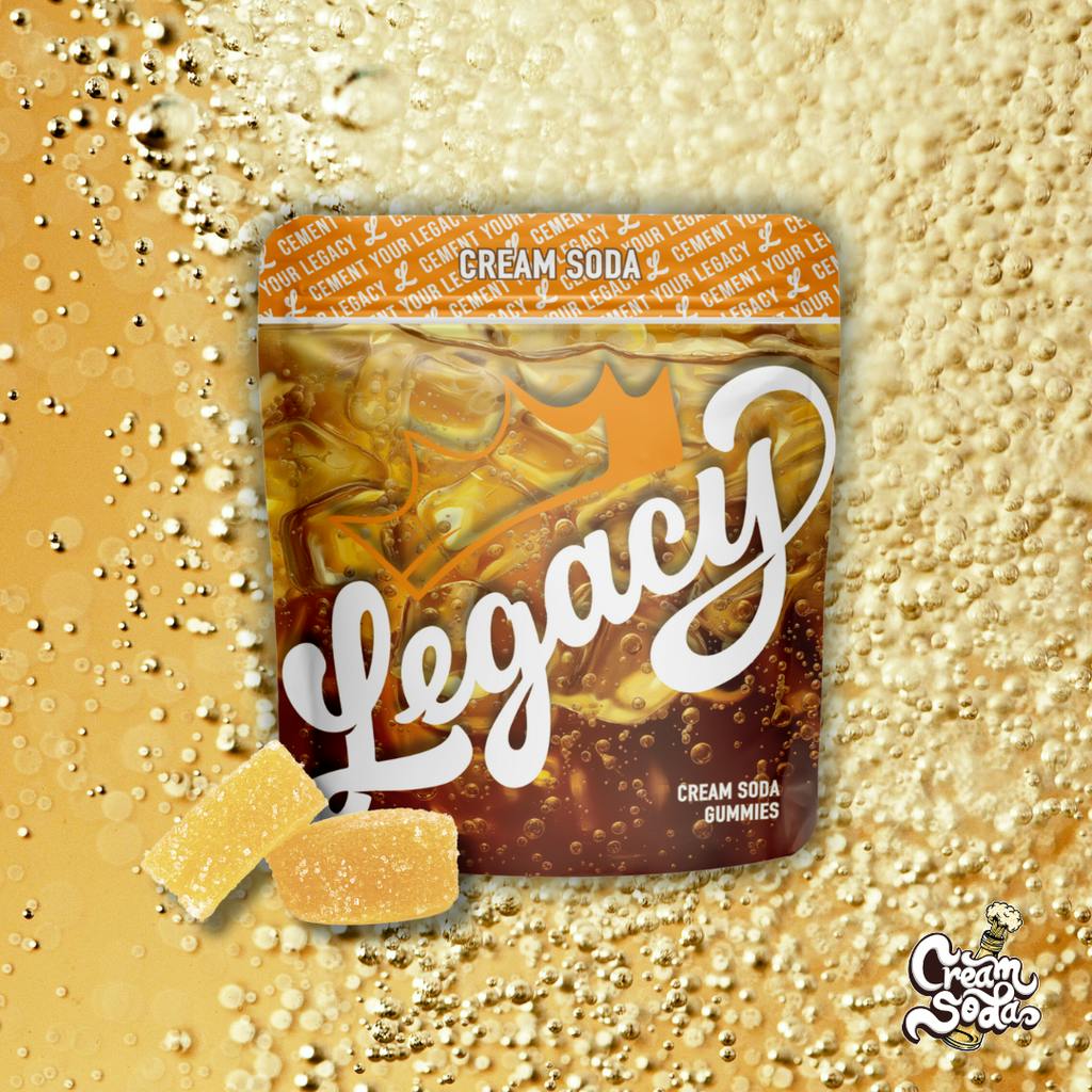 Legacy Cream Soda Gummies 10pk 100mg