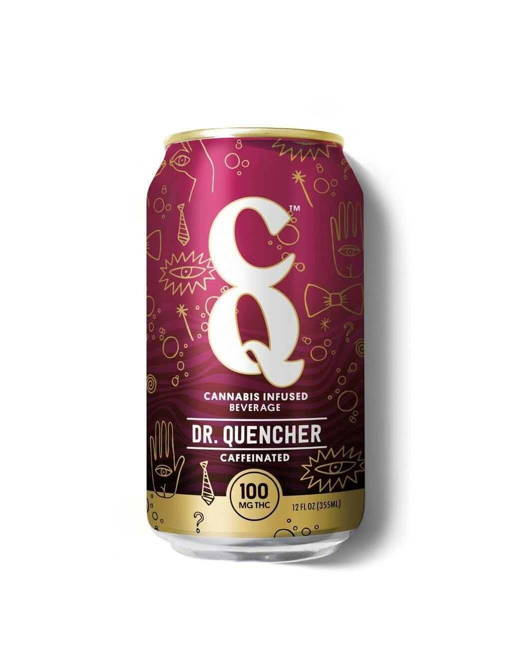 CQ/Cannabis Quencher Dr. Quencher 12oz Drink 1pk 100mg at Revolution Dispensary - Normal