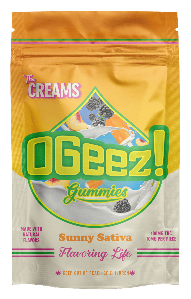 OGeez! The Creams - Sunny Sativa Gummies 10pk 100mg