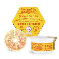 Spinello Mango Rosin Fruit Chews 10mg
