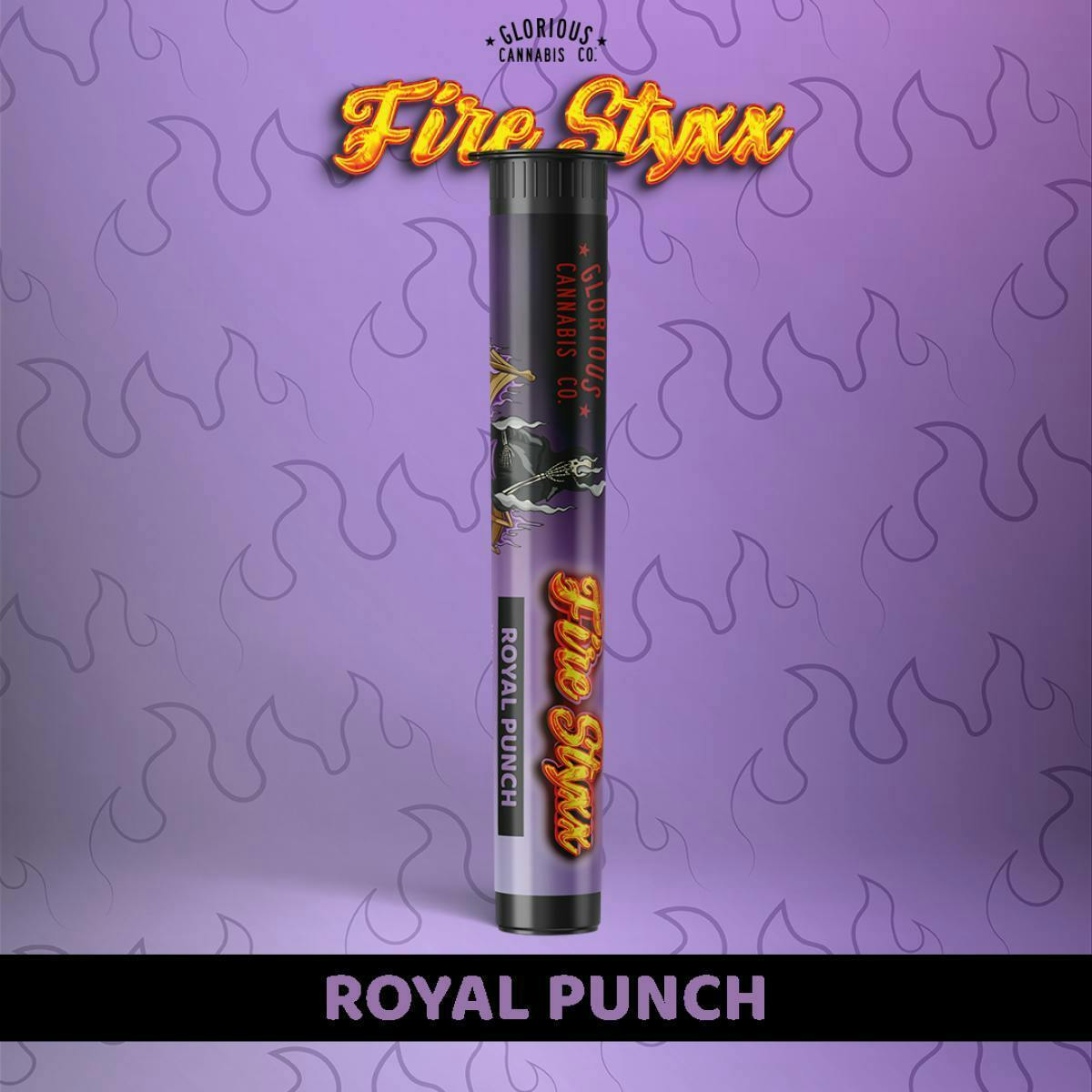 Glorious | Fire Styxx | Royal Punch | 1g | Infused Pre-Roll
