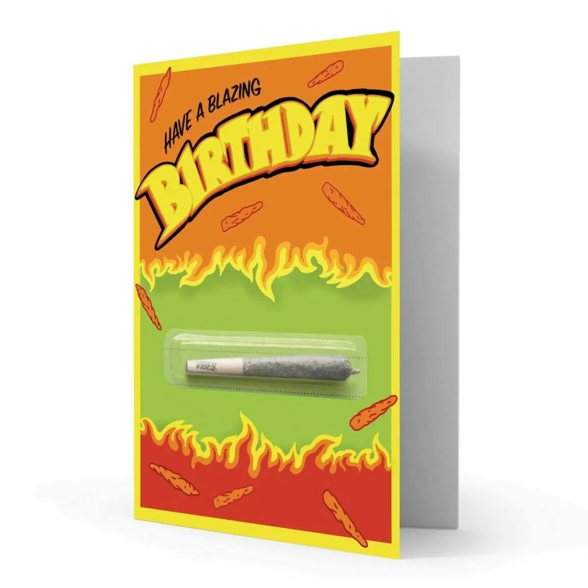 Blazing Hot Cheeto Birthday Card