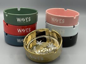 Waves Ash Tray - Pink