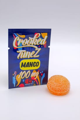 Mango 100mg Gummy- Crooked Tunez