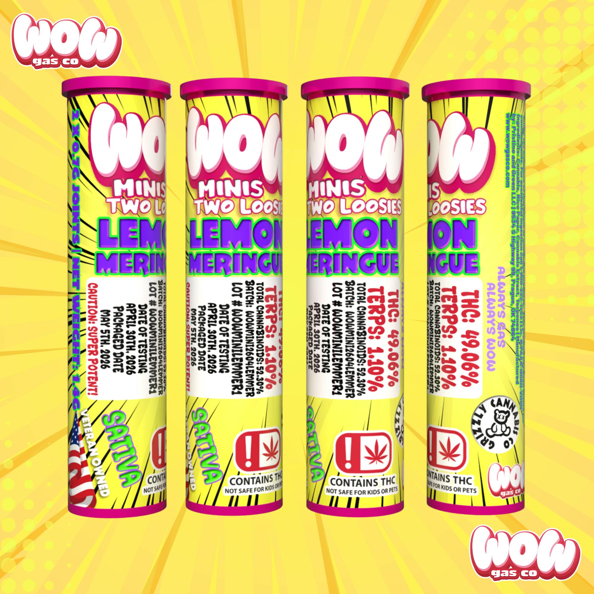 Lemon Meringue Double Loosies - WOW