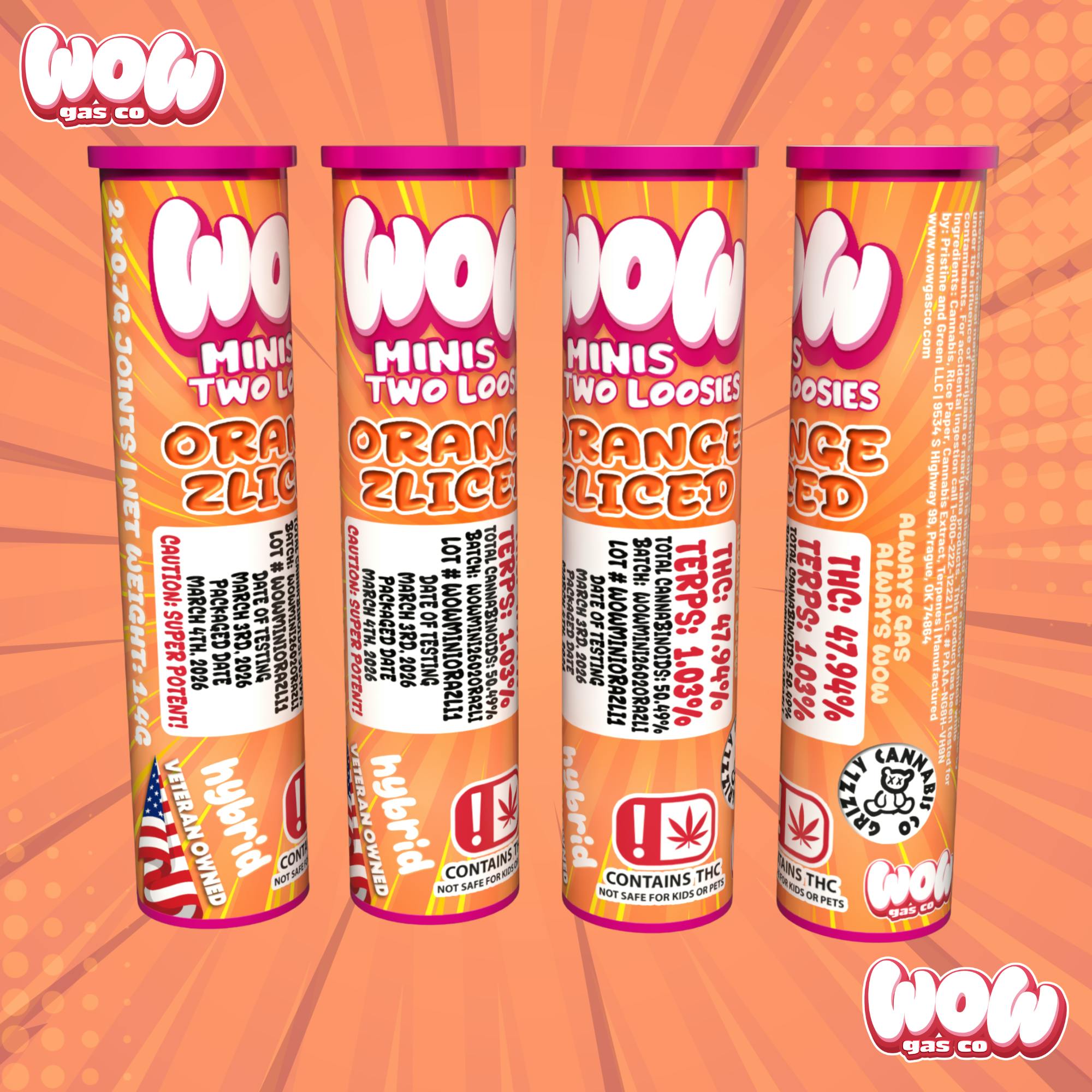 Orange Zliced Double Loosies - WOW