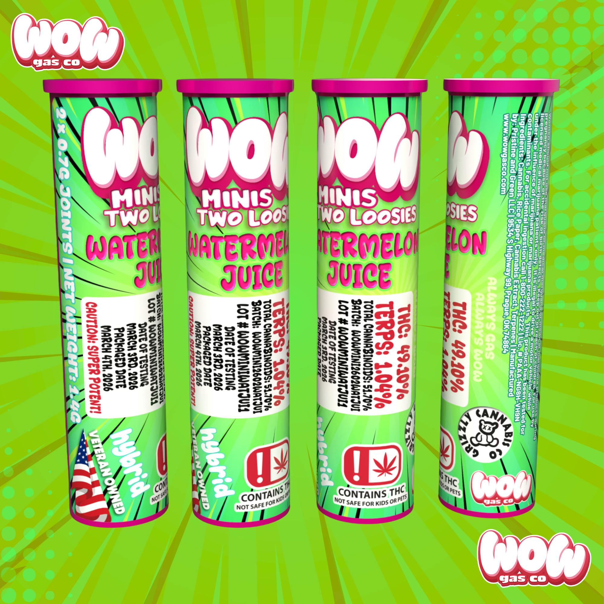 Watermelon Juice Double Loosies - WOW