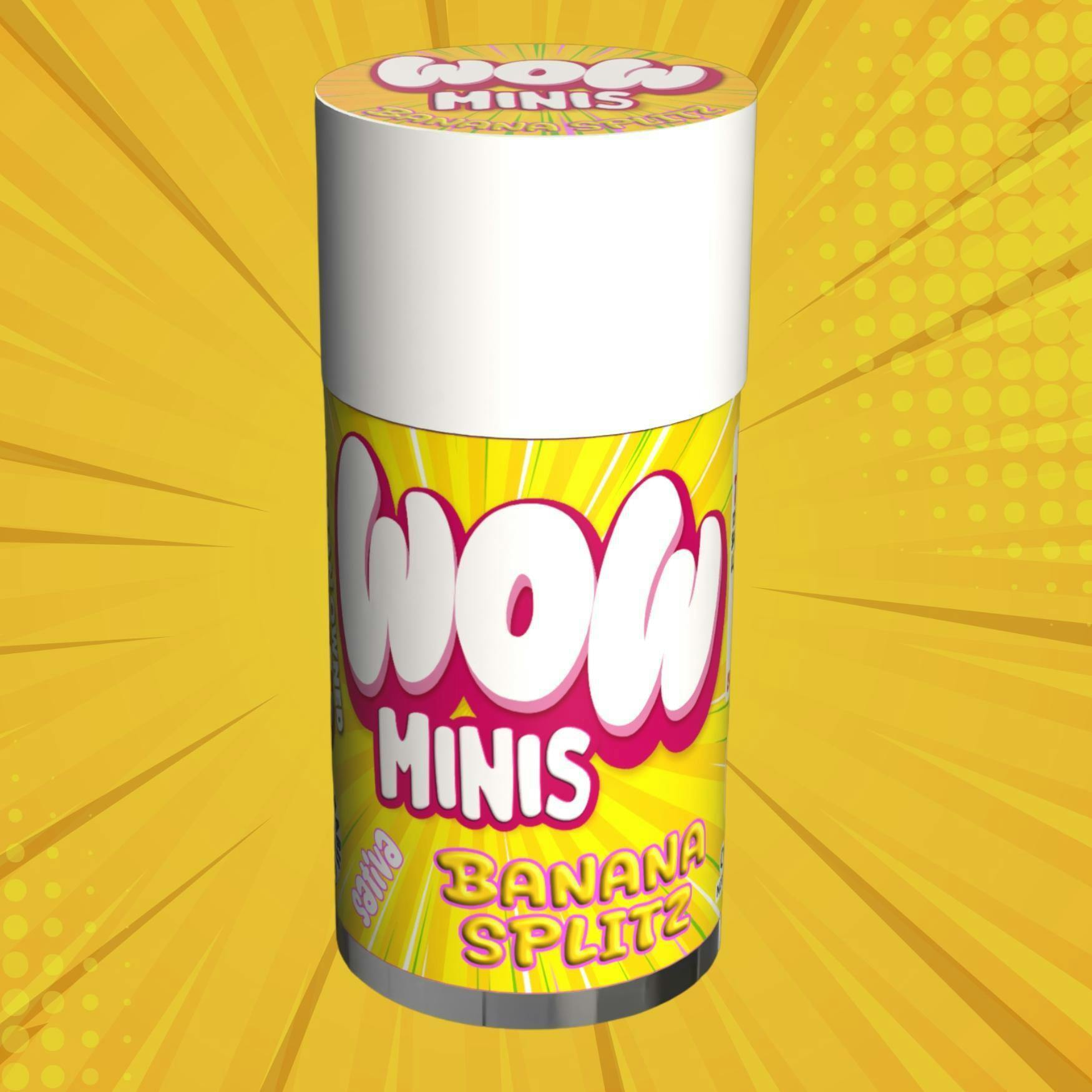 Banana Splitz 7pk Minis - WOW