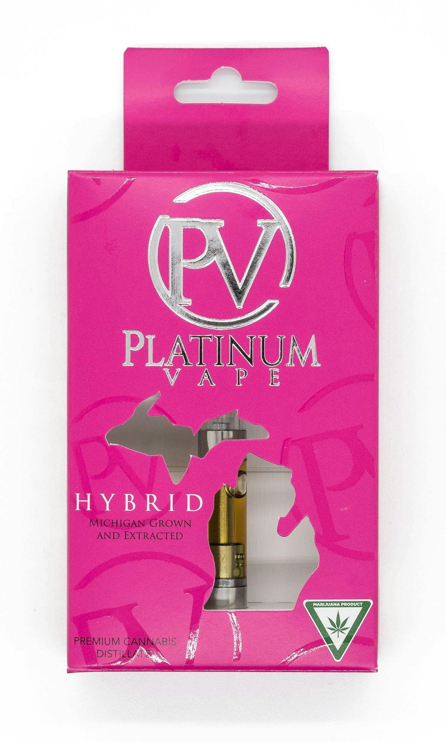 Platinum Vape - 510 Vape Cart - 1g - Bacio Gelato