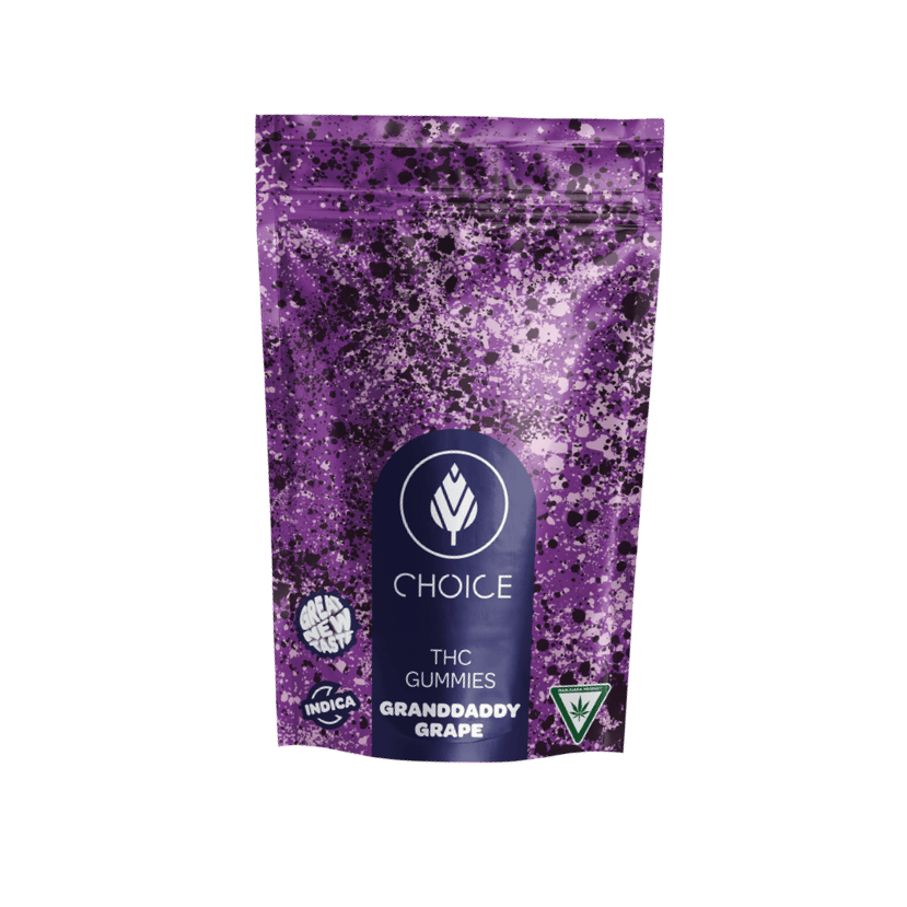 Choice Gummy 10 Pack - Granddaddy Grape