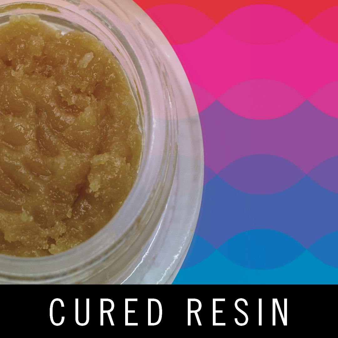 Levitate - Cured Resin Baller Jar - Kiwi X Super Boof