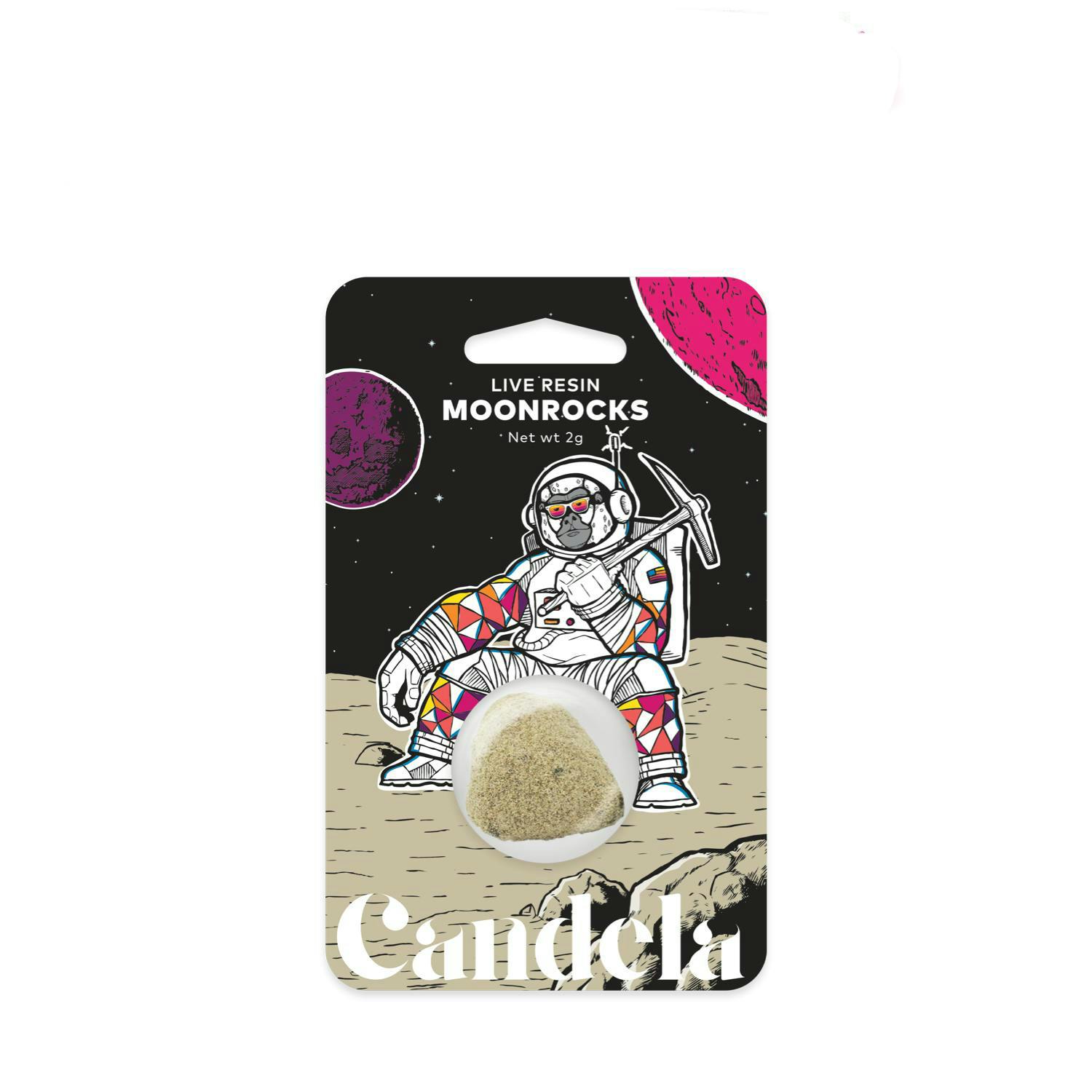 Candela - Live Resin Moon Rocks - Blockberry X Apple Tartz - 2G