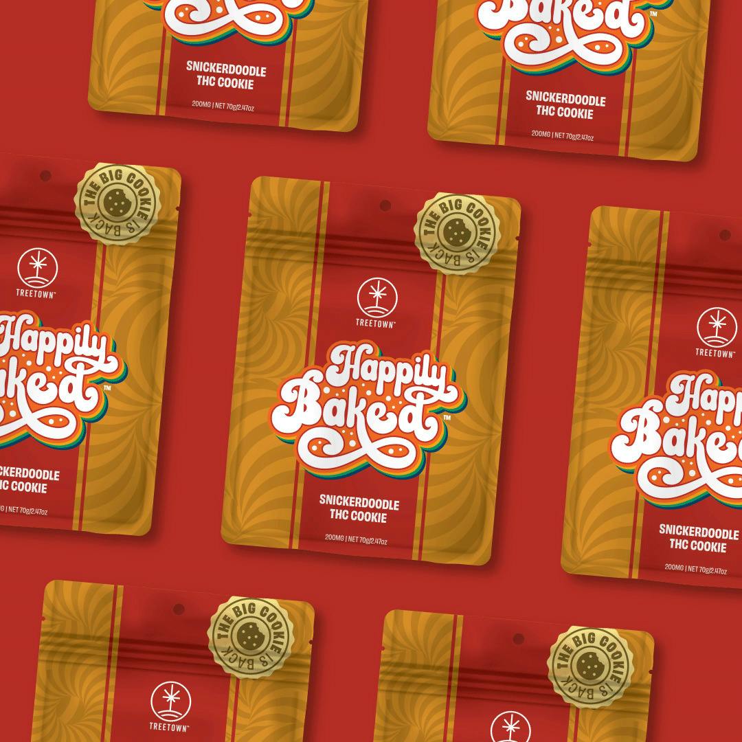 Tree Town Big Cookie - Snickerdoodle - 200MG