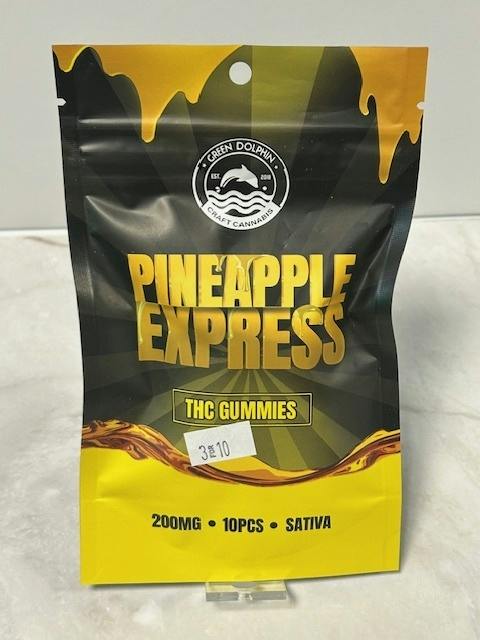 Pineapple 200mg Gummies-GD