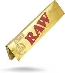 Raw | Classic Rolling Paper | Organic King Size 32 Leaves at 810 Collective Dispensary