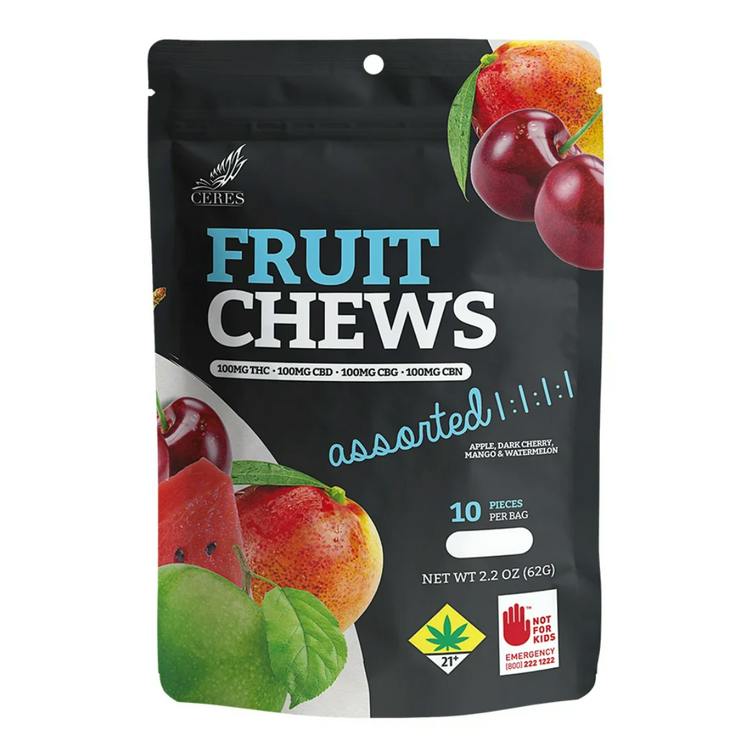 Assorted 1:1:1:1 (I) 10pk Edible Ceres